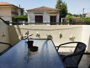 Balkon oz. terasa v nastanitvi Ta Spitakia Olympiada