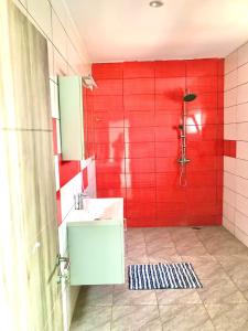 Et badeværelse på Résidence Mofat