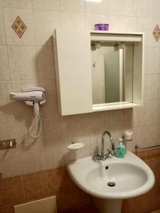 Koupelna v ubytování B&B Bourg