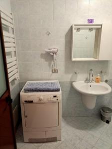 Koupelna v ubytování B&B Bourg