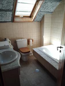 Kúpeľňa v ubytovaní Casa Vieito