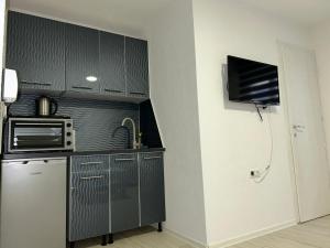 Η κουζίνα ή μικρή κουζίνα στο Apartman Jasko 2