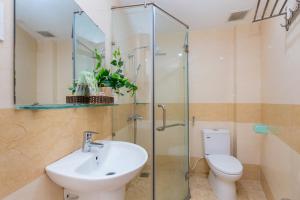 Koupelna v ubytování Biển Vàng Vũng Tàu Hotel