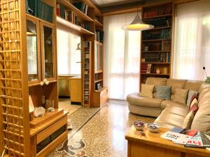 Posezení v ubytování A due passi dal centro 2 camere matrimoniali Wifi