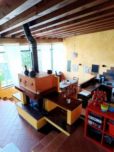 Posezení v ubytování Casa Gelsomino