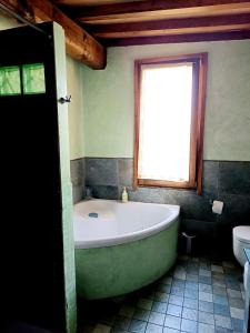 Koupelna v ubytování Casa Gelsomino
