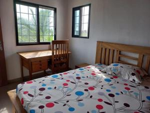 Letto o letti in una camera di Villa tropical