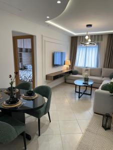 Posezení v ubytování Appartement playa del mar amirat only family