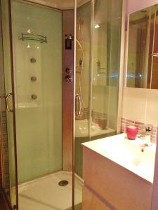 Koupelna v ubytování ECO Affittacamere Casa Maica Eco guesthouse