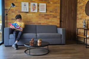 Posezení v ubytování Casa Satori