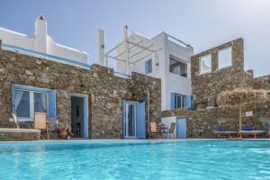 Bassein majutusasutuses Manolia View Mykonos või selle lähedal