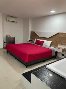 Postel nebo postele na pokoji v ubytování Hotel Ofix