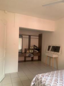 Una cama o camas en una habitación de Évasion en étoile