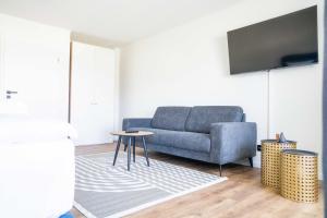 Χώρος καθιστικού στο Johouse Zingst Johouse Zimmer 23