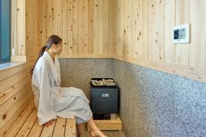 Lázně a/nebo wellness v ubytování Gyeongju Charm Pension