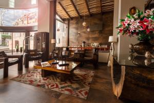Posezení v ubytování Hotel Mitru Sur