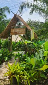 Zahrada ubytování Tee Bungalow in the jungle