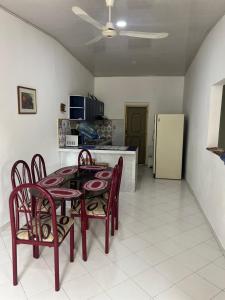 Η κουζίνα ή μικρή κουζίνα στο Casa Rio Bonito