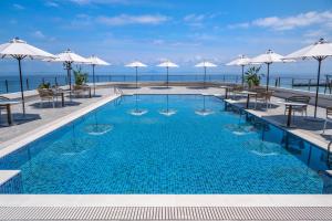 Bazén v ubytování Atagawa Ocean Resort nebo v jeho okolí