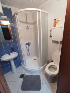 Koupelna v ubytování Apartman Tarski snovi - Tara, Kaluđerske bare + 37 fotografií