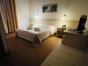 Postel nebo postele na pokoji v ubytování Hotel Ariston