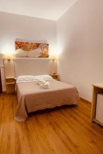 Postel nebo postele na pokoji v ubytování Hotel Ariston