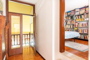 Knihovna v bed and breakfast