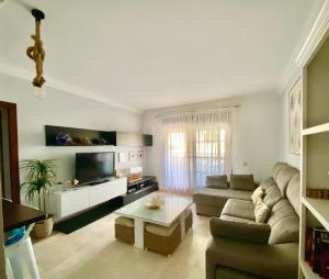 TV a/nebo společenská místnost v ubytování Apartamento Urbanización Los Albatros Isla Canela