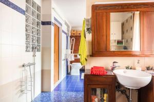 Koupelna v ubytování Casa delle orchidee