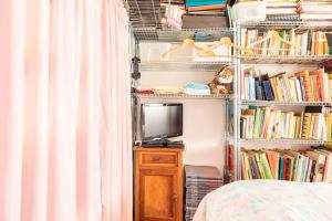 Knihovna v bed and breakfast