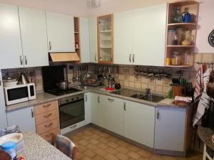 Kuchyň nebo kuchyňský kout v ubytování Casa delle orchidee