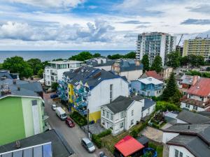 Budova, kde se aparthotel nachází