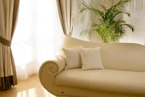Posezení v ubytování Romantik Hotel Landhaus Liebefeld