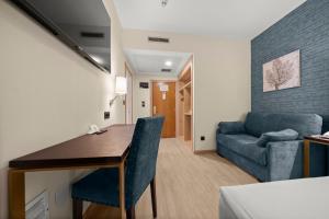 Posezení v ubytování Hotel Zentral Gijón Rey Pelayo