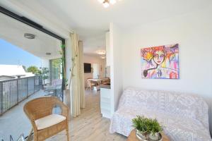 Balkón alebo terasa v ubytovaní Apartamenty Horyzont SeaView by Rent like home