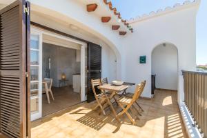 Balkón nebo terasa v ubytování Siesta Mar Loft apartments