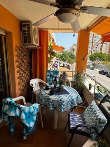 Posedenie v ubytovaní Apartamento PARADISE Solo Familias