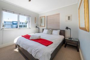 Postel nebo postele na pokoji v ubytování Marina Magic