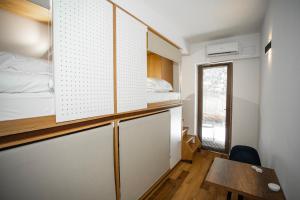 Köök või kööginurk majutusasutuses The Tbilisi Pod