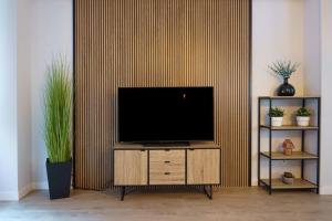 TV a/nebo společenská místnost v ubytování Encantador piso a 7 min de Salamanca by beBalmy
