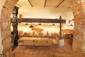 Ruang duduk di Schlosshotel Mailberg