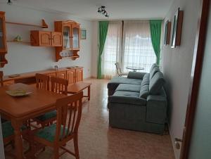 Χώρος καθιστικού στο Apartamento Vistas al MAR