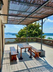 Balkón nebo terasa v ubytování Terrazza Mirabella