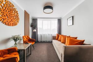 Część wypoczynkowa w obiekcie Hotel New Skanpol