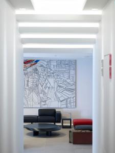 Posezení v ubytování Domotel Kastri