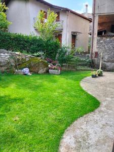 Zahrada ubytování La casa sul fiume