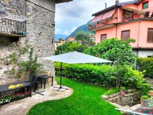 Zahrada ubytování La casa sul fiume