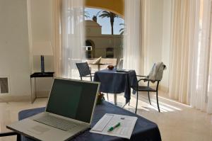 Posezení v ubytování Mahara Hotel & Wellness