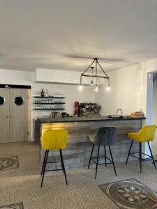 Køkken eller tekøkken på Captain' s Villa Boutique Hotel