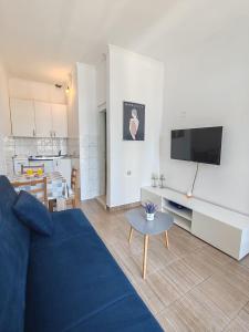 TV a/nebo společenská místnost v ubytování Apartments Lucerna